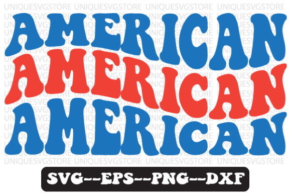 American Quote Retro SVG Design: Graphics for Crafts