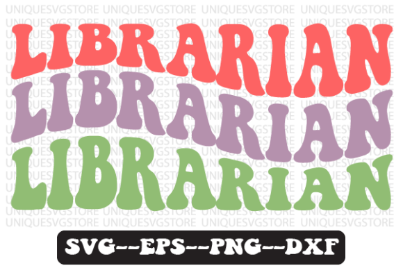 Librarian Quote Retro SVG Design for Crafts & Graphics